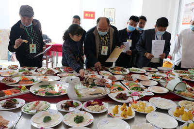 甘肃省中式烹调师、中式面点师技能鉴定工作在我校顺利举行_副本